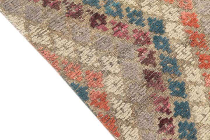 5' 7 x 8' 7 Hand Knotted Darya Wool Rug