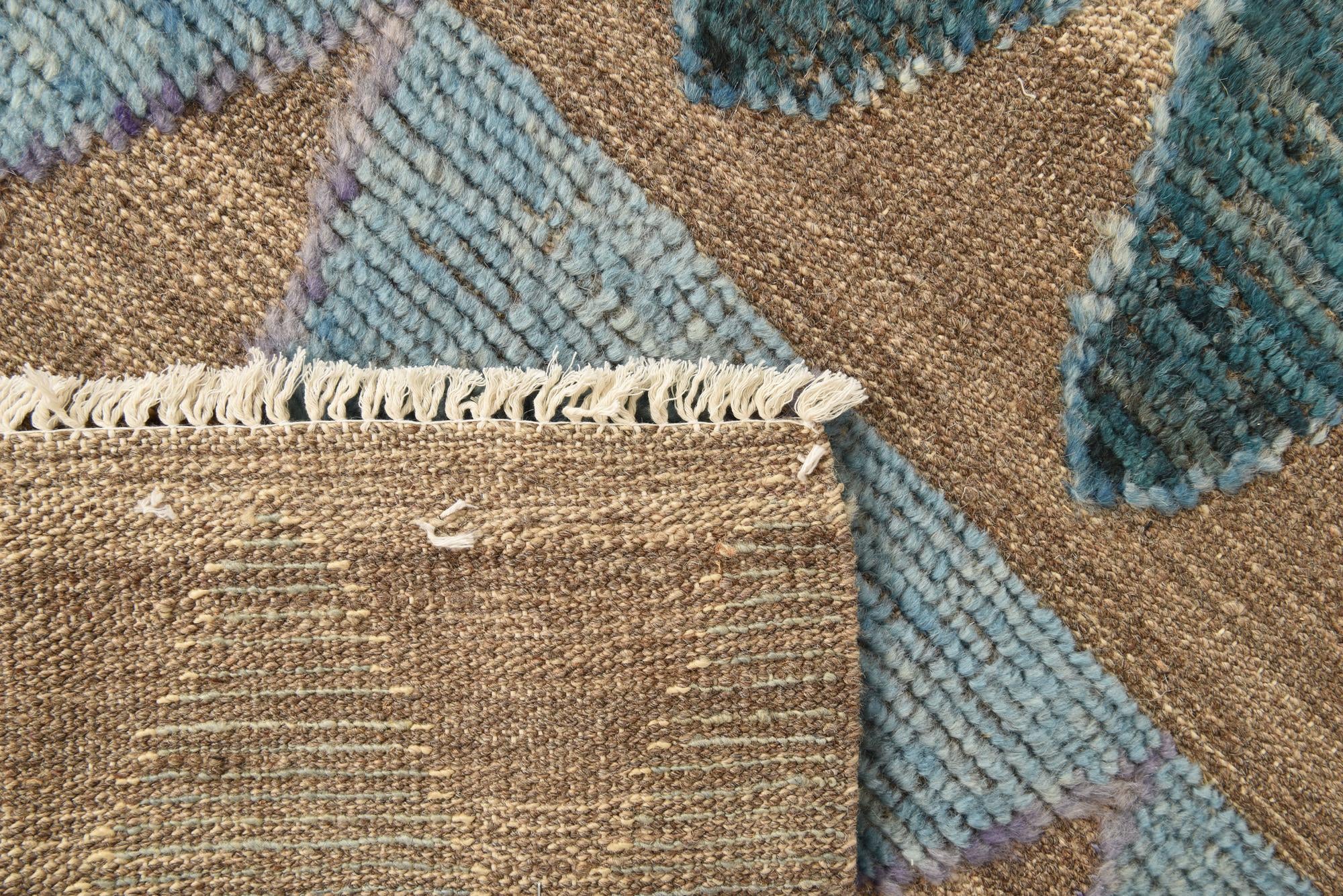 5' x 7' Hand Knotted Darya Wool Rug