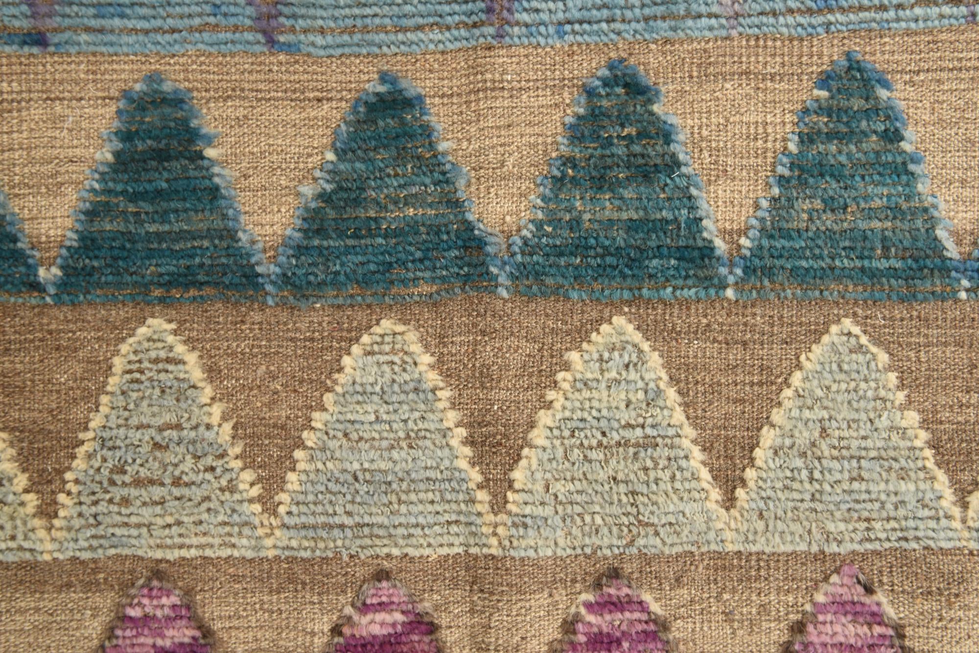 5' x 7' Hand Knotted Darya Wool Rug