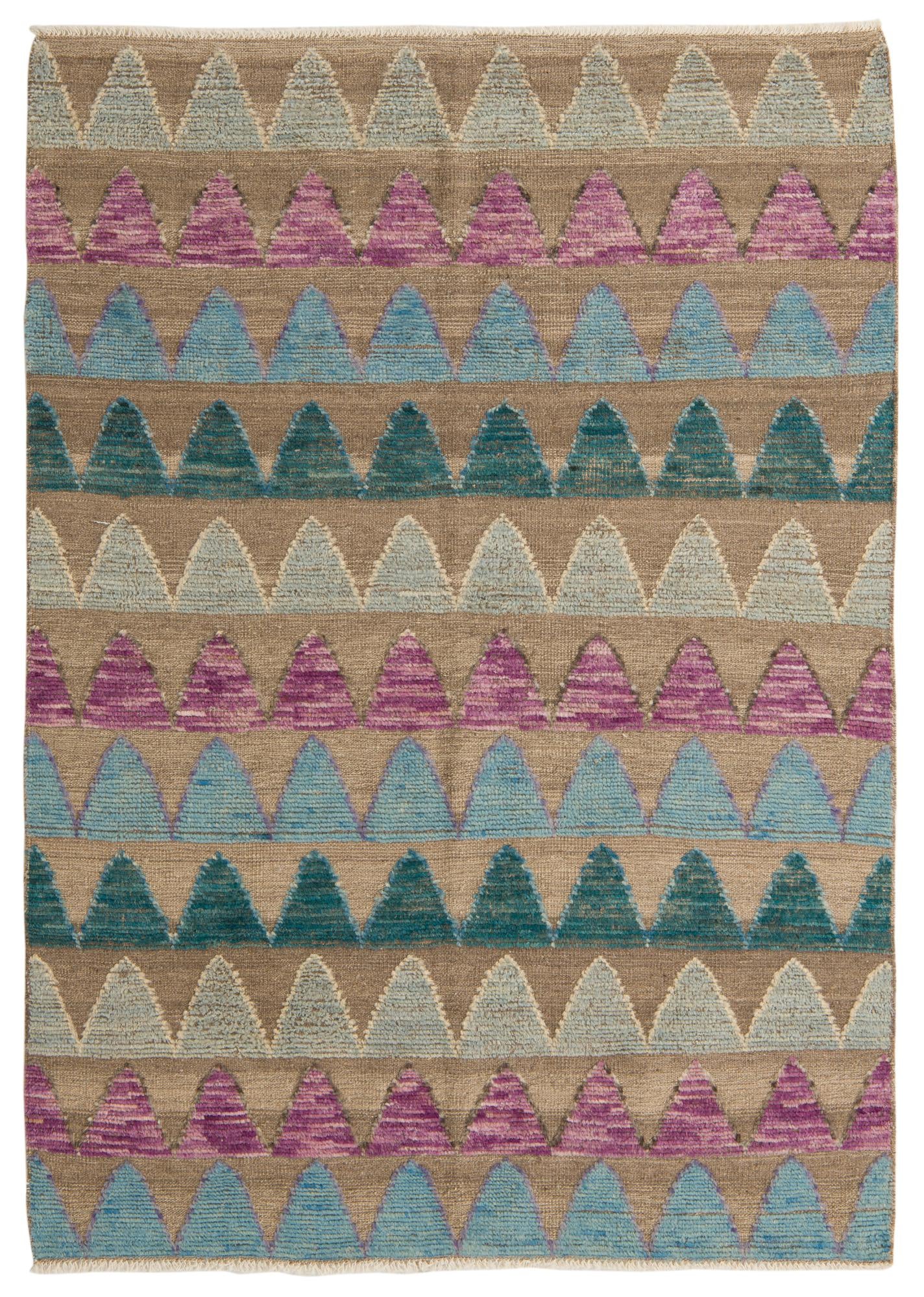 5' x 7' Hand Knotted Darya Wool Rug