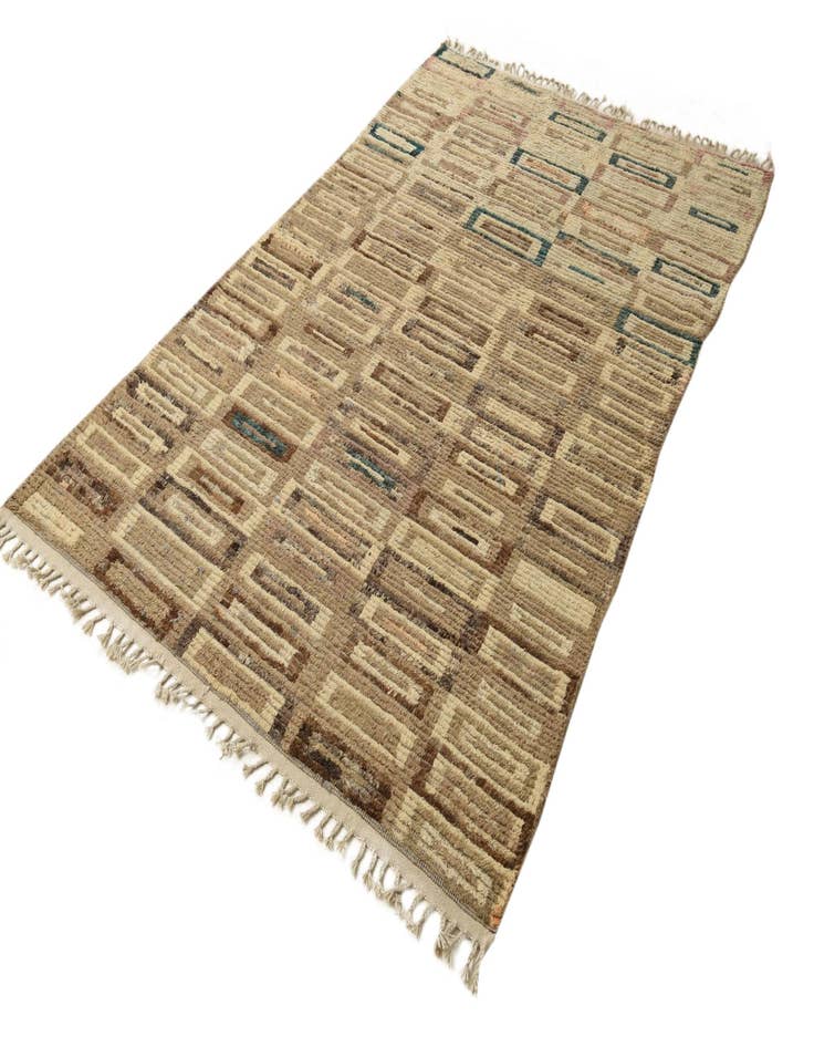 Detail image of 5' 4 x 8' 7  Hand Knotted Darya Wool Rug