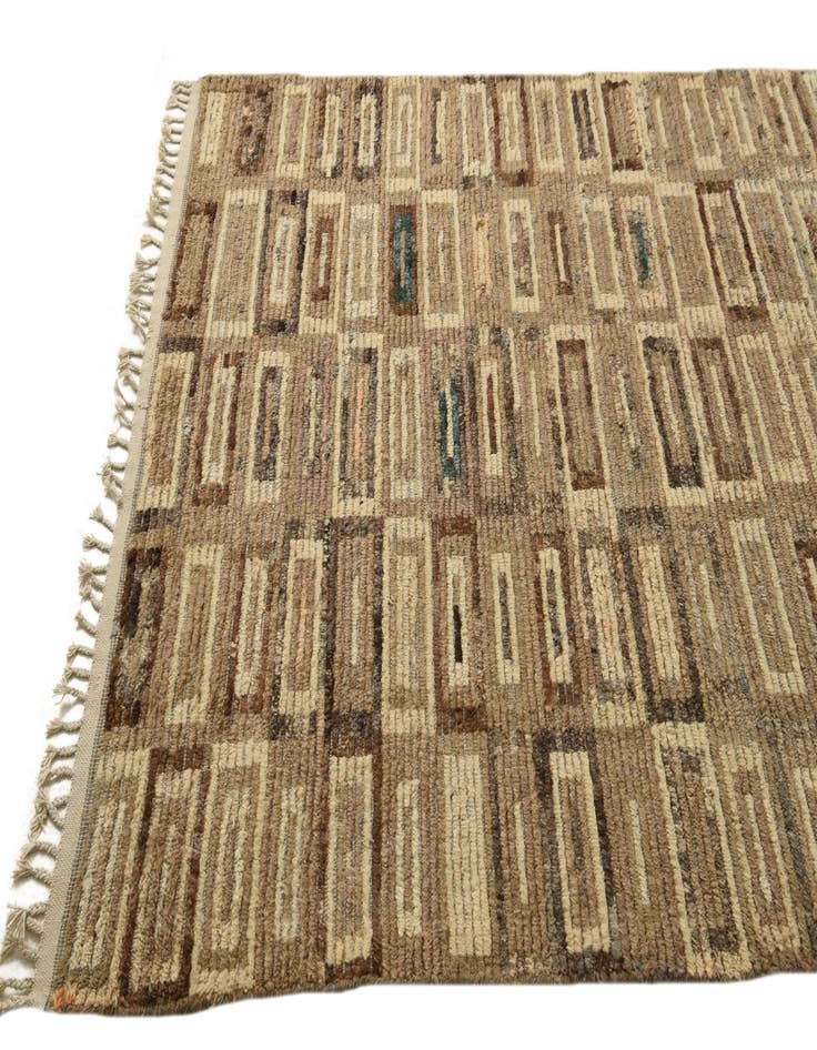 Detail image of 5' 4 x 8' 7  Hand Knotted Darya Wool Rug