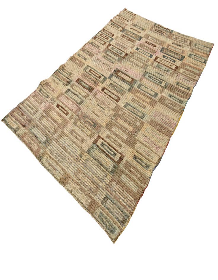 Detail image of 5' x 7' 8 Hand Knotted Darya Wool Rug