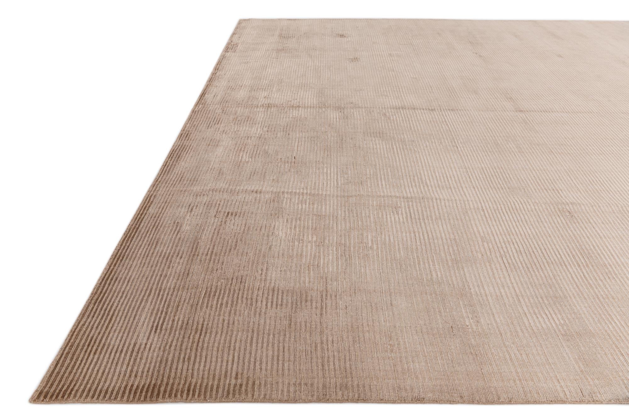 8' 3 x 11' 1 Hand Knotted Darya Wool Rug
