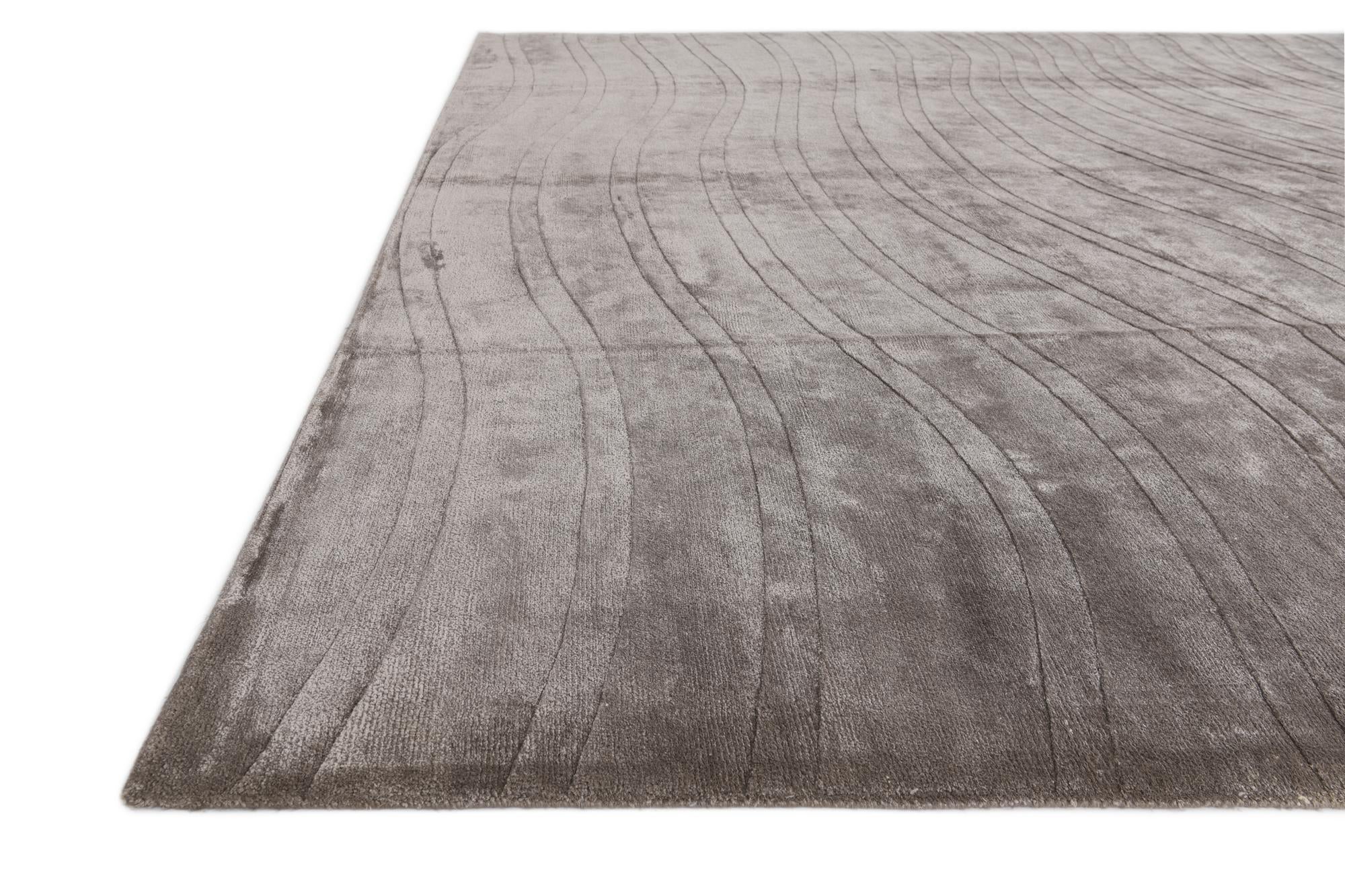 9' 10 x 13' 1 Hand Knotted Darya Wool Rug