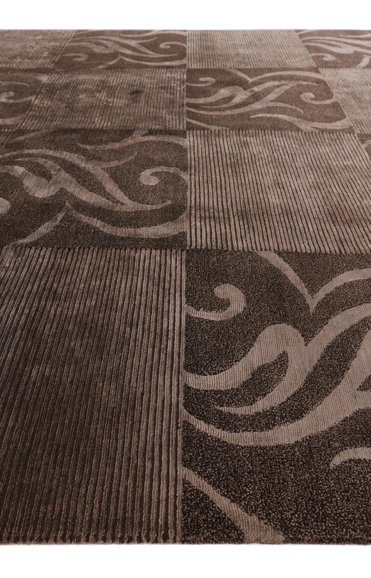 6' 8 x 9' 11 Hand Knotted Darya Wool Rug