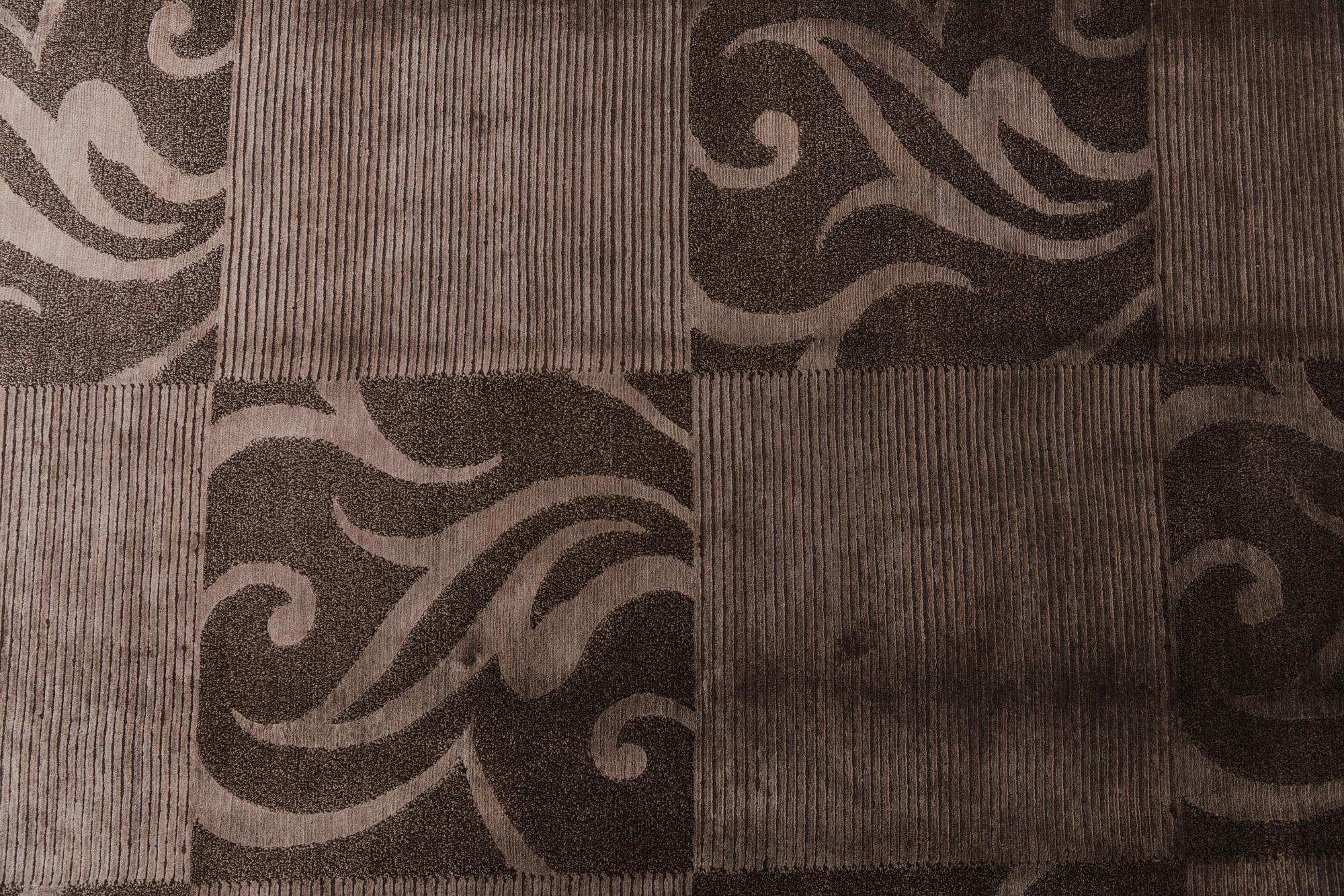 6' 8 x 9' 11 Hand Knotted Darya Wool Rug