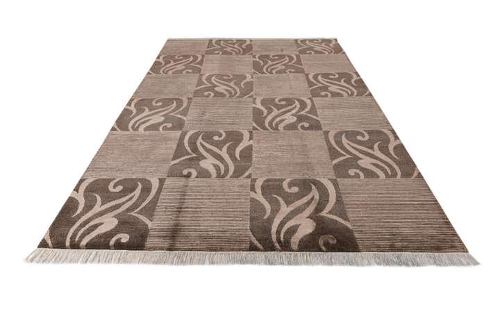 205cm x 315cm Handgeknoopt Darya Wol Vloerkleed