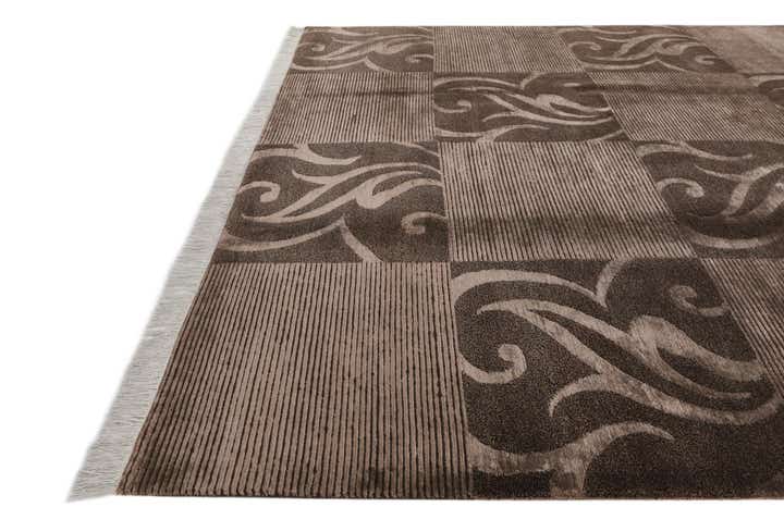 205cm x 315cm Handgeknoopt Darya Wol Vloerkleed