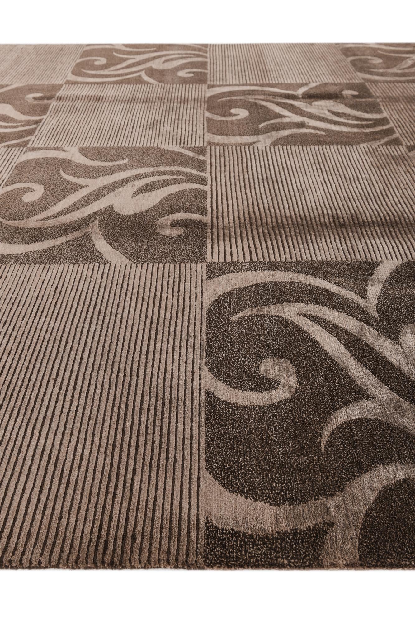 6' 8 x 10' 4 Hand Knotted Darya Wool Rug