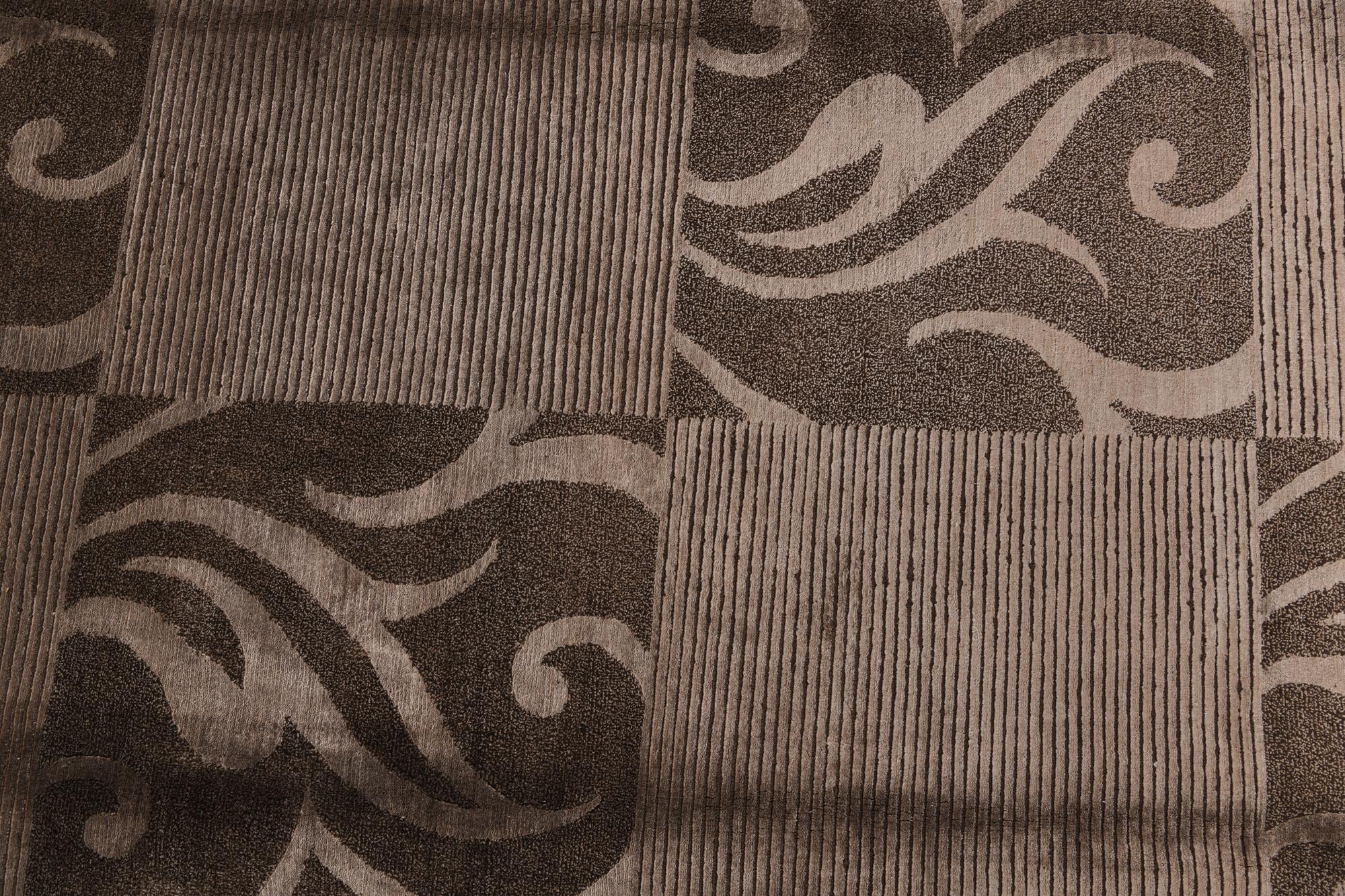 6' 8 x 10' 4 Hand Knotted Darya Wool Rug