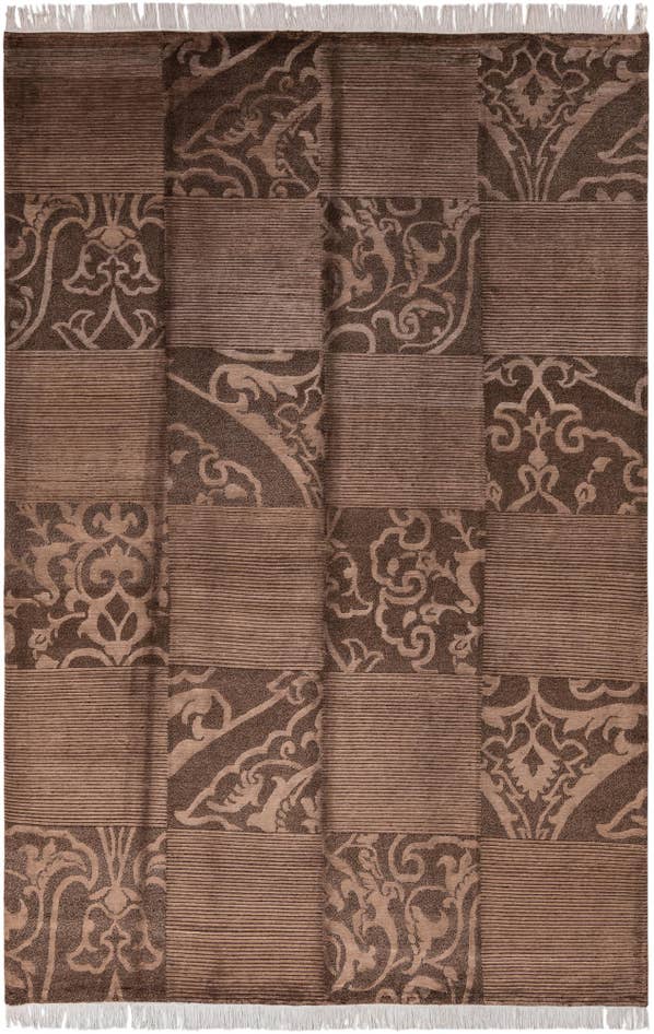 Detailansicht von 205cm x 310cm Handgeknüpft Darya Wolle Teppich