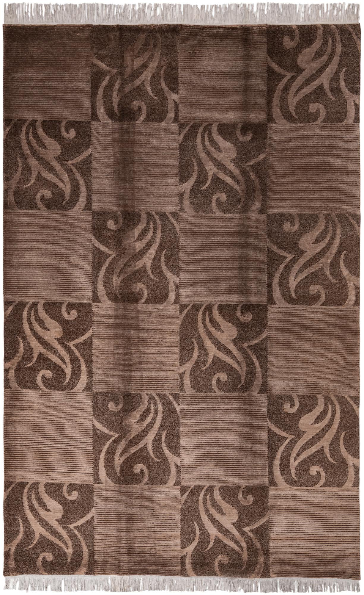 6' 8 x 10' 3 Hand Knotted Darya Wool Rug