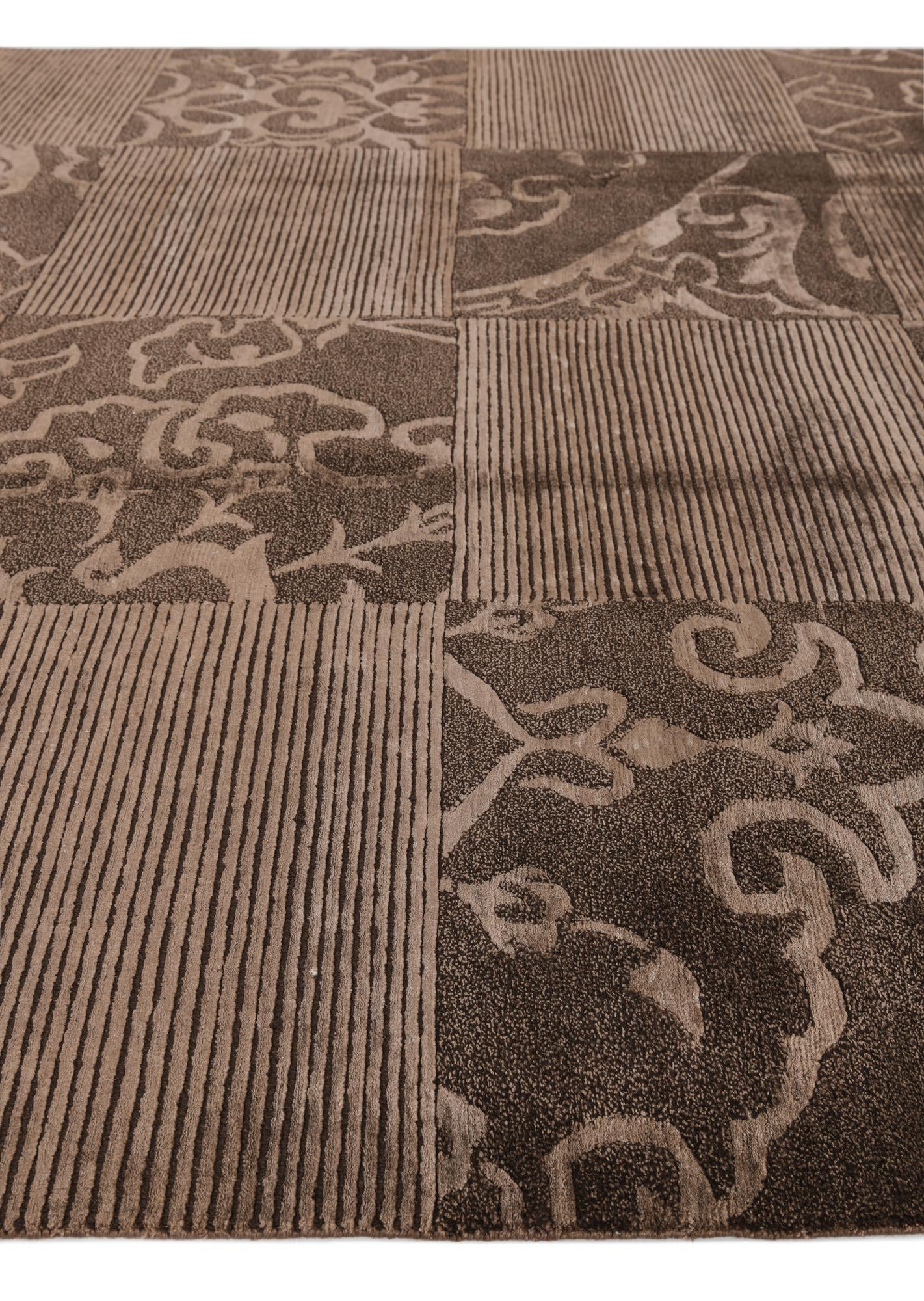 6' 6 x 9' 11 Hand Knotted Darya Wool Rug