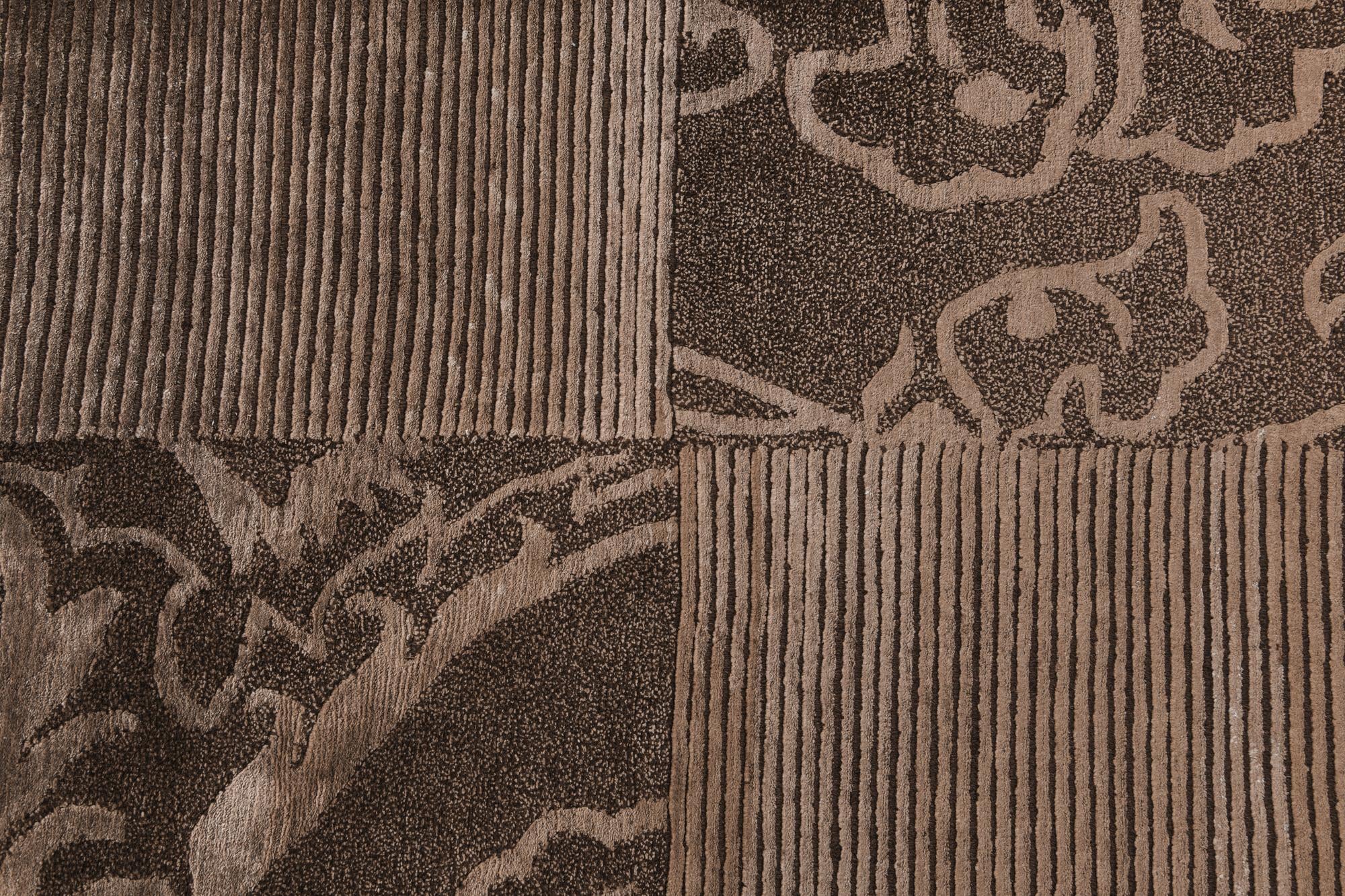 6' 6 x 9' 11 Hand Knotted Darya Wool Rug