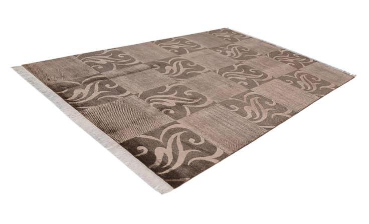 Detail image of 6' 8 x 10' 1 Hand Knotted Darya Wool Rug
