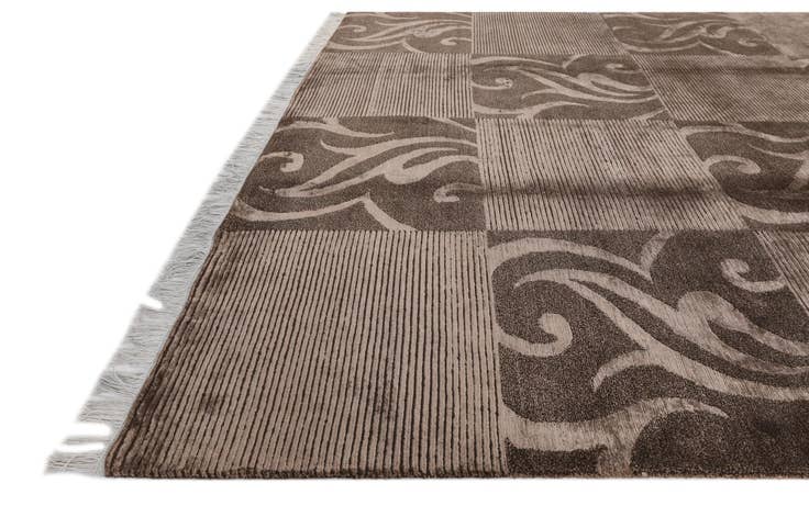 Detail image of 6' 8 x 10' 1 Hand Knotted Darya Wool Rug