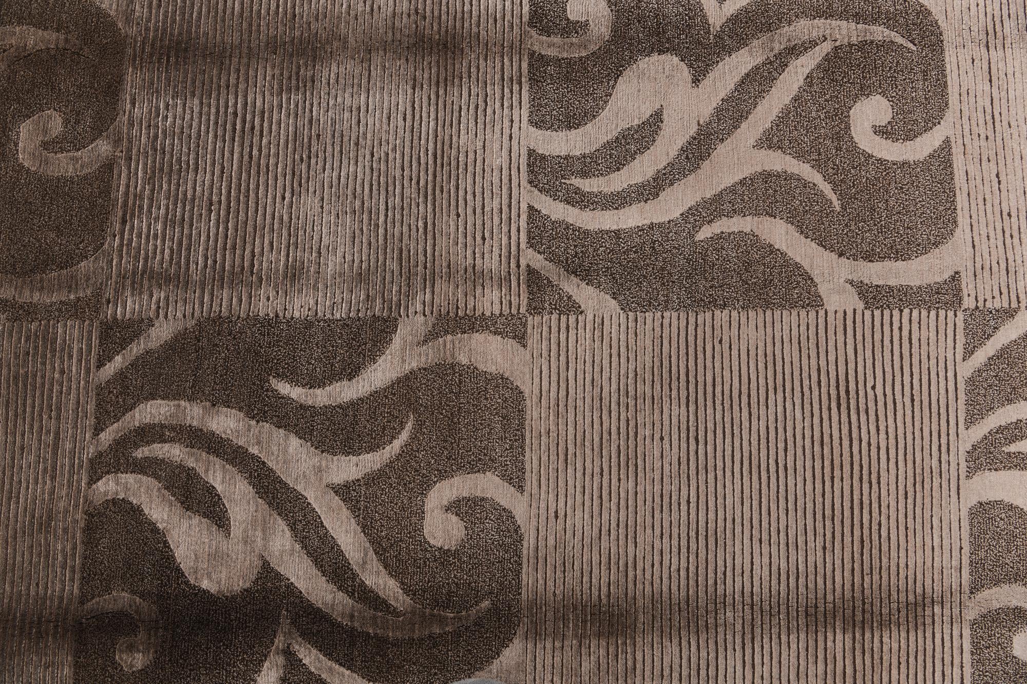 6' 8 x 10' 1 Hand Knotted Darya Wool Rug