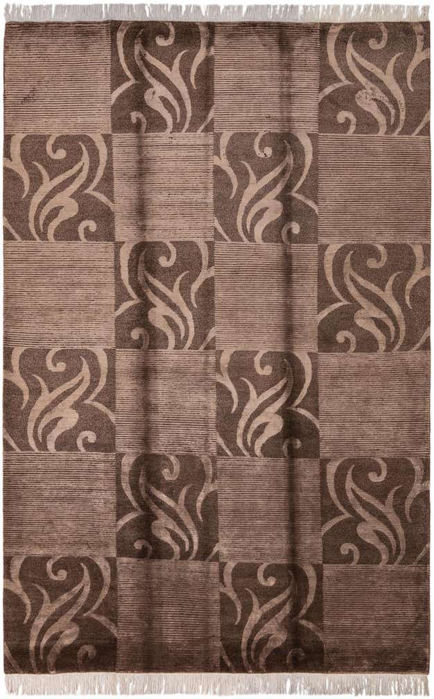 6' 8 x 10' 1 Hand Knotted Darya Wool Rug