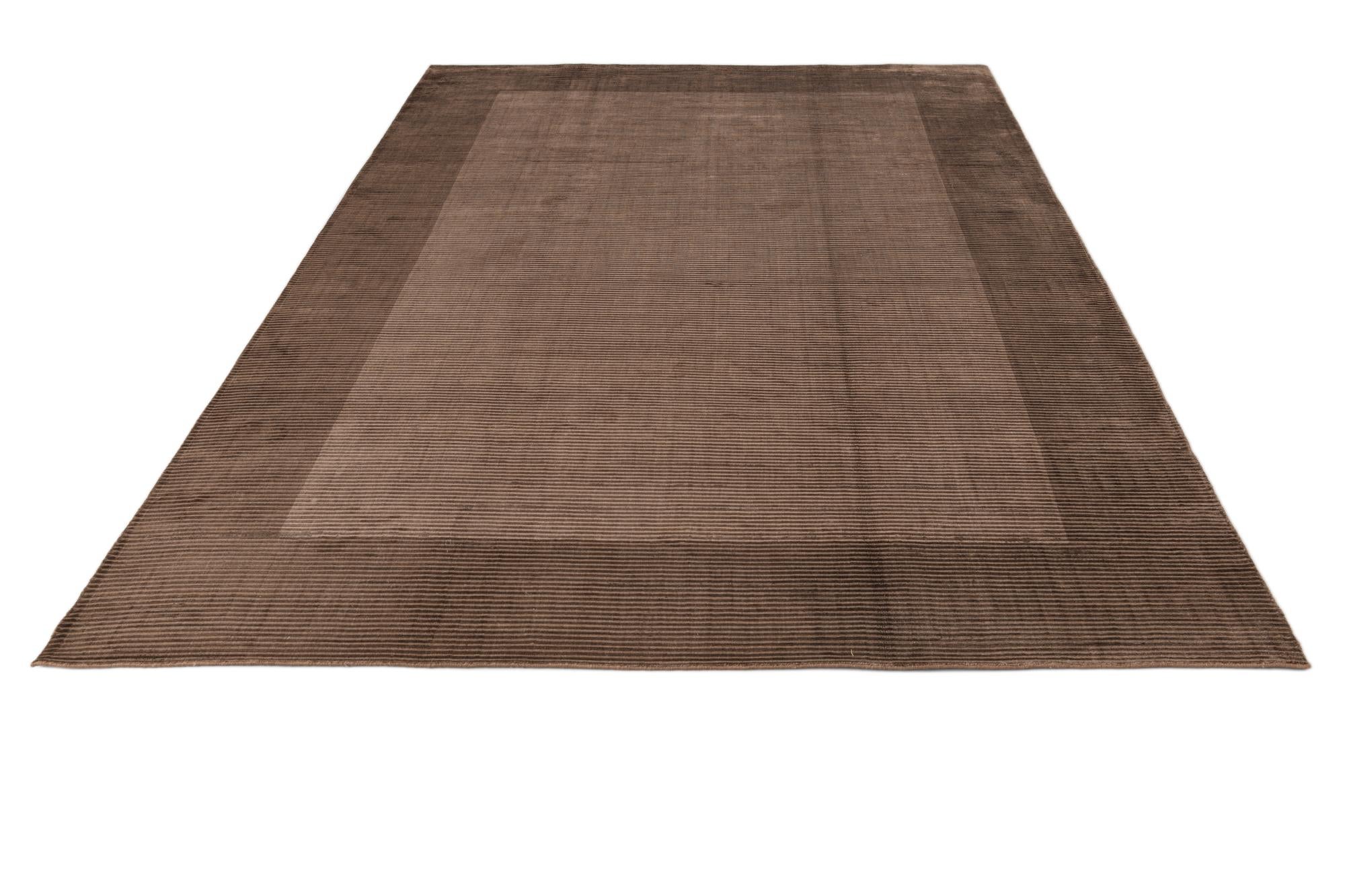 6' 6 x 9' 7 Hand Knotted Darya Wool Rug