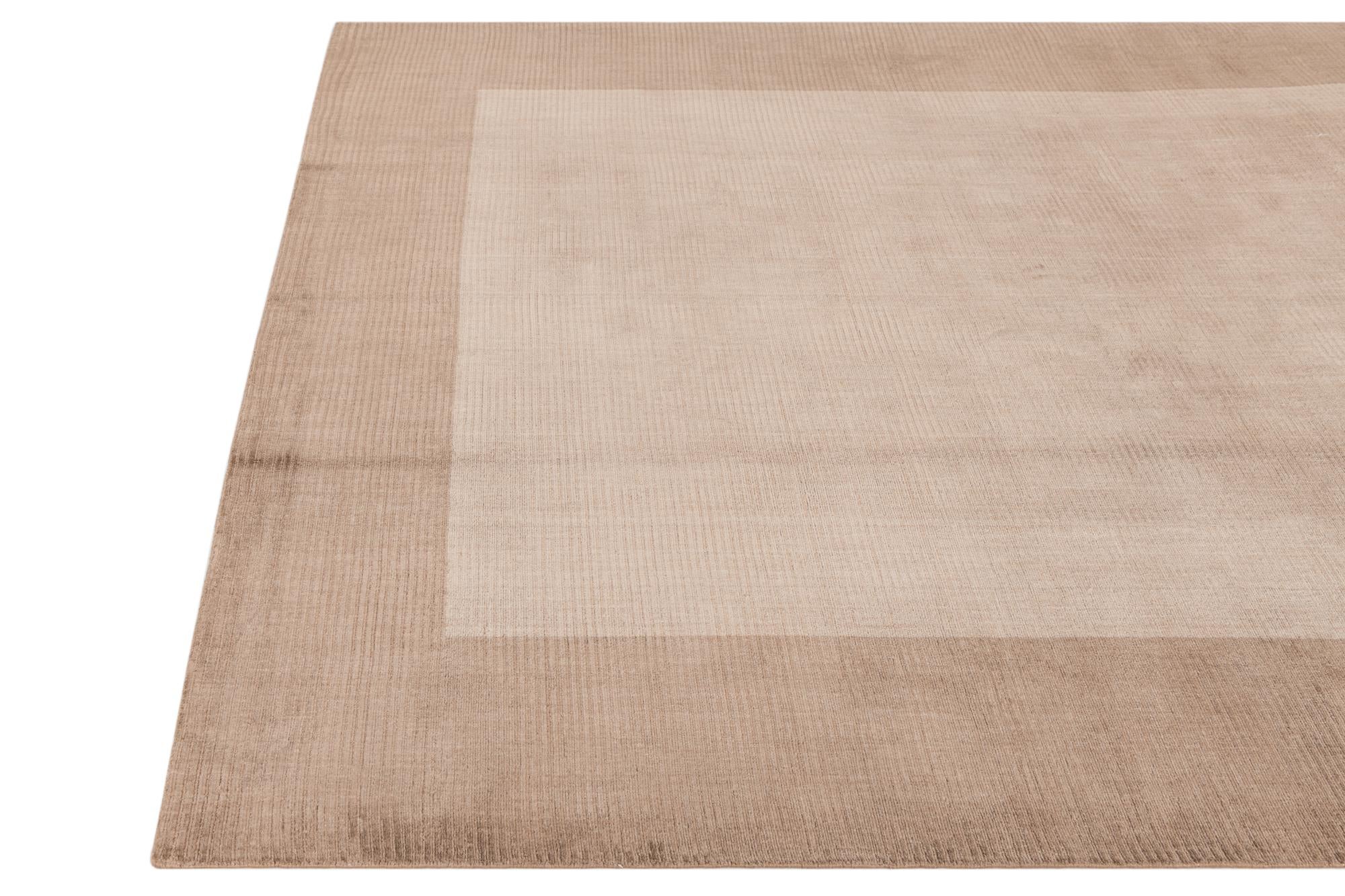 6' 7 x 9' 10 Hand Knotted Darya Wool Rug