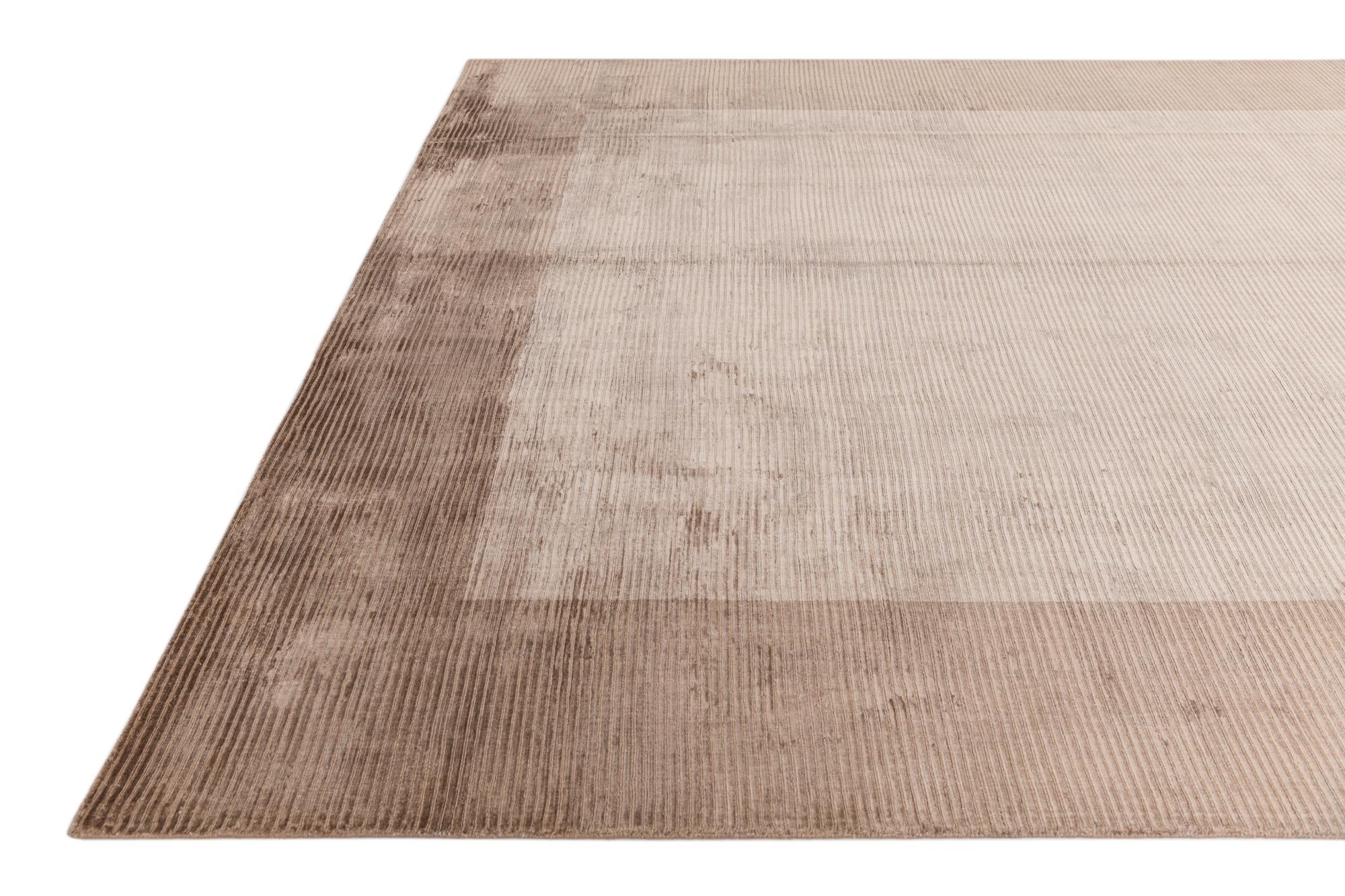 6' 5 x 9' 8 Hand Knotted Darya Wool Rug