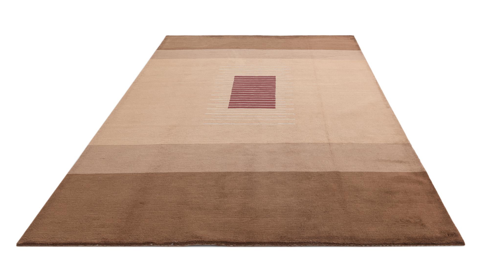 6' 7 x 9' 11 Hand Knotted Darya Wool Rug