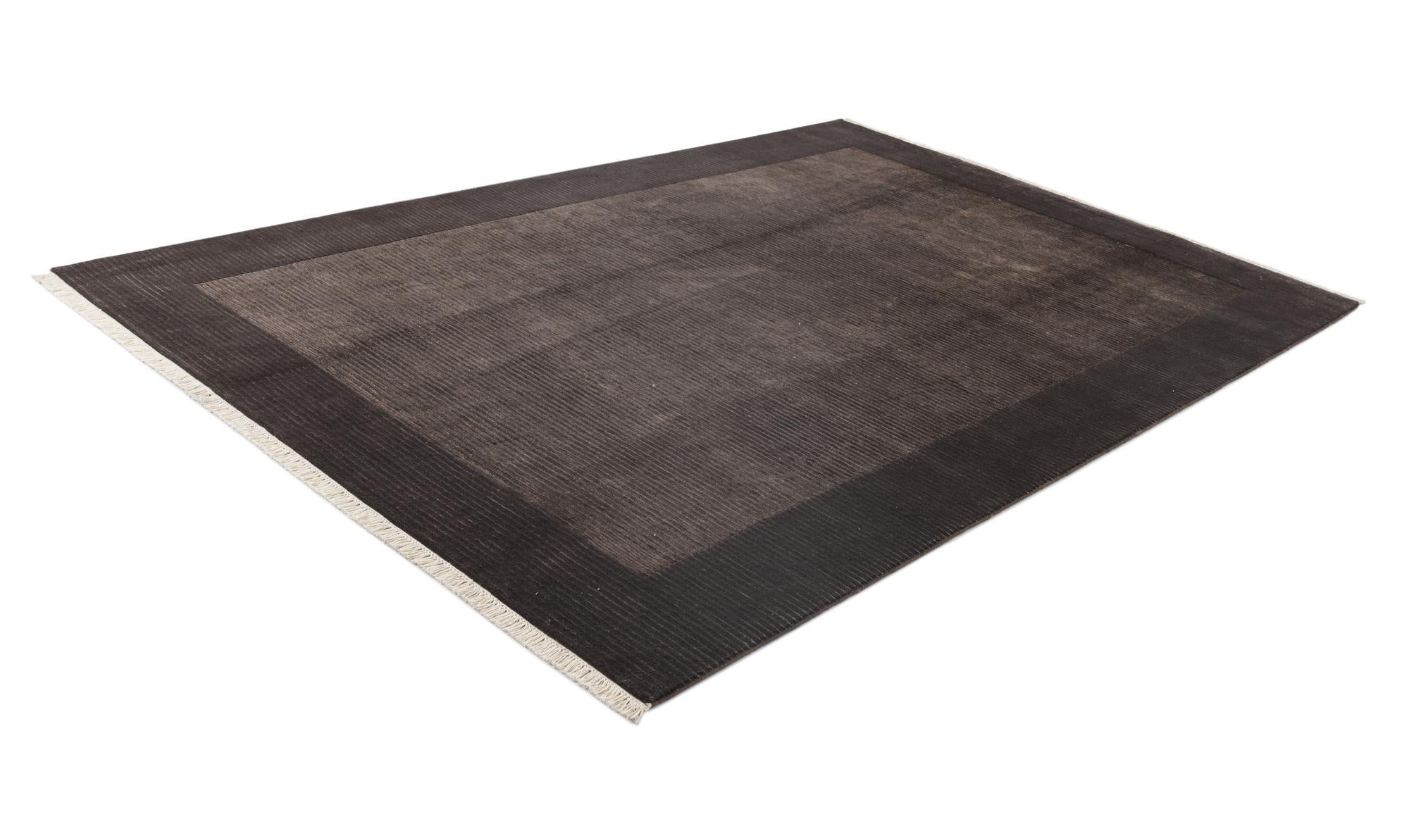 6' 7 x 9' 9 Hand Knotted Darya Wool Rug