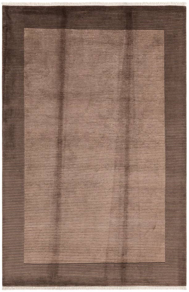 Detail image of 6' 7 x 9' 11 Hand Knotted Darya Wool Rug