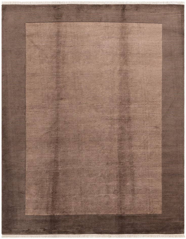 Detail image of 6' 7 x 9' 10 Hand Knotted Darya Wool Rug