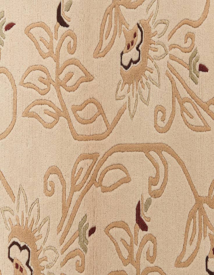 Detail image of 2' 9 x 4' 7  Hand Knotted Darya Wool Rug