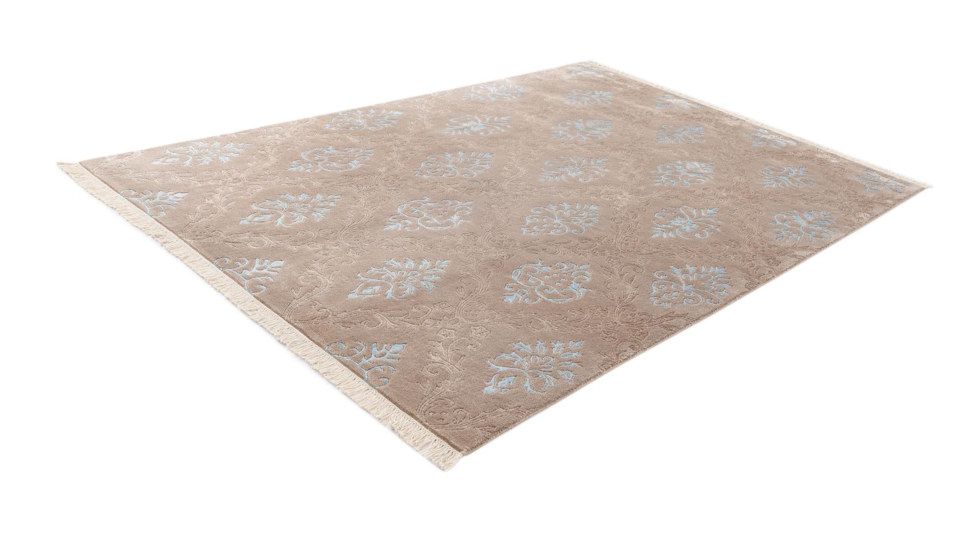 6' 6 x 9' 7 Hand Knotted Darya Wool Rug