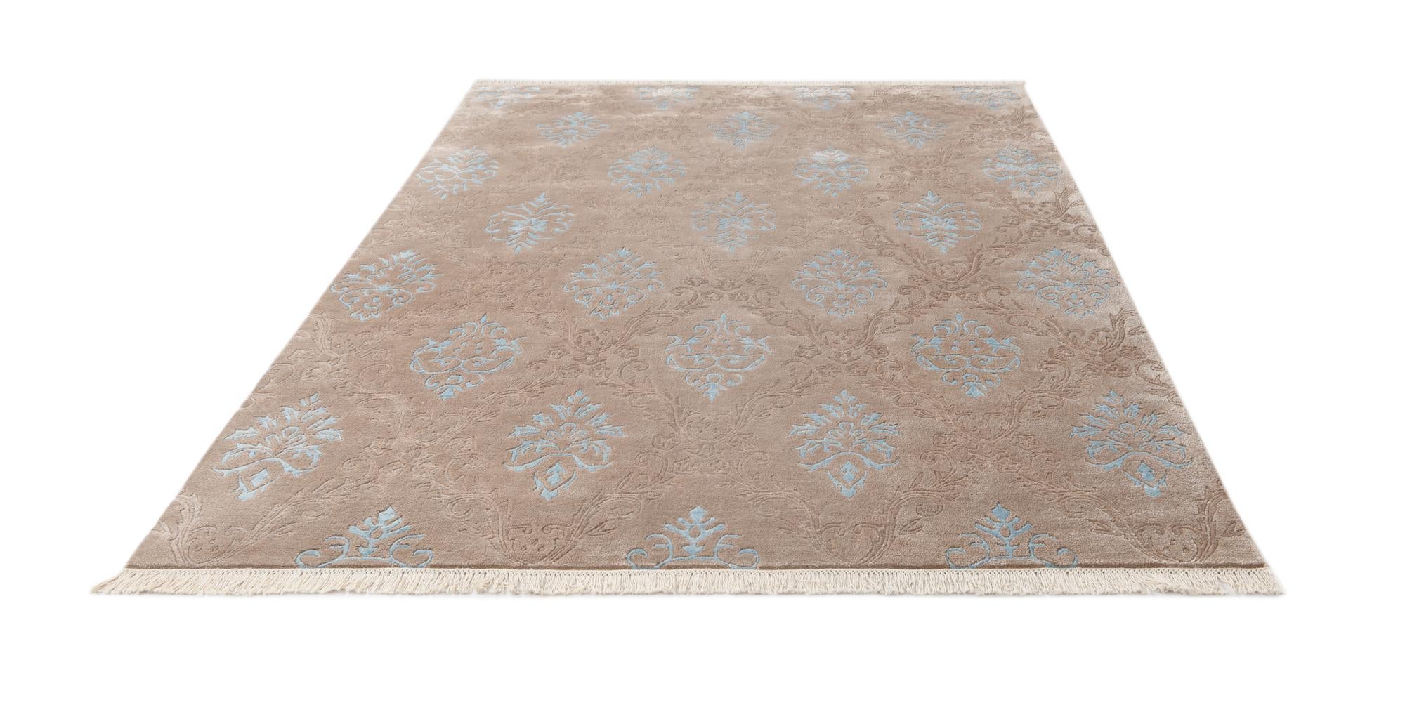 6' 6 x 9' 7 Hand Knotted Darya Wool Rug