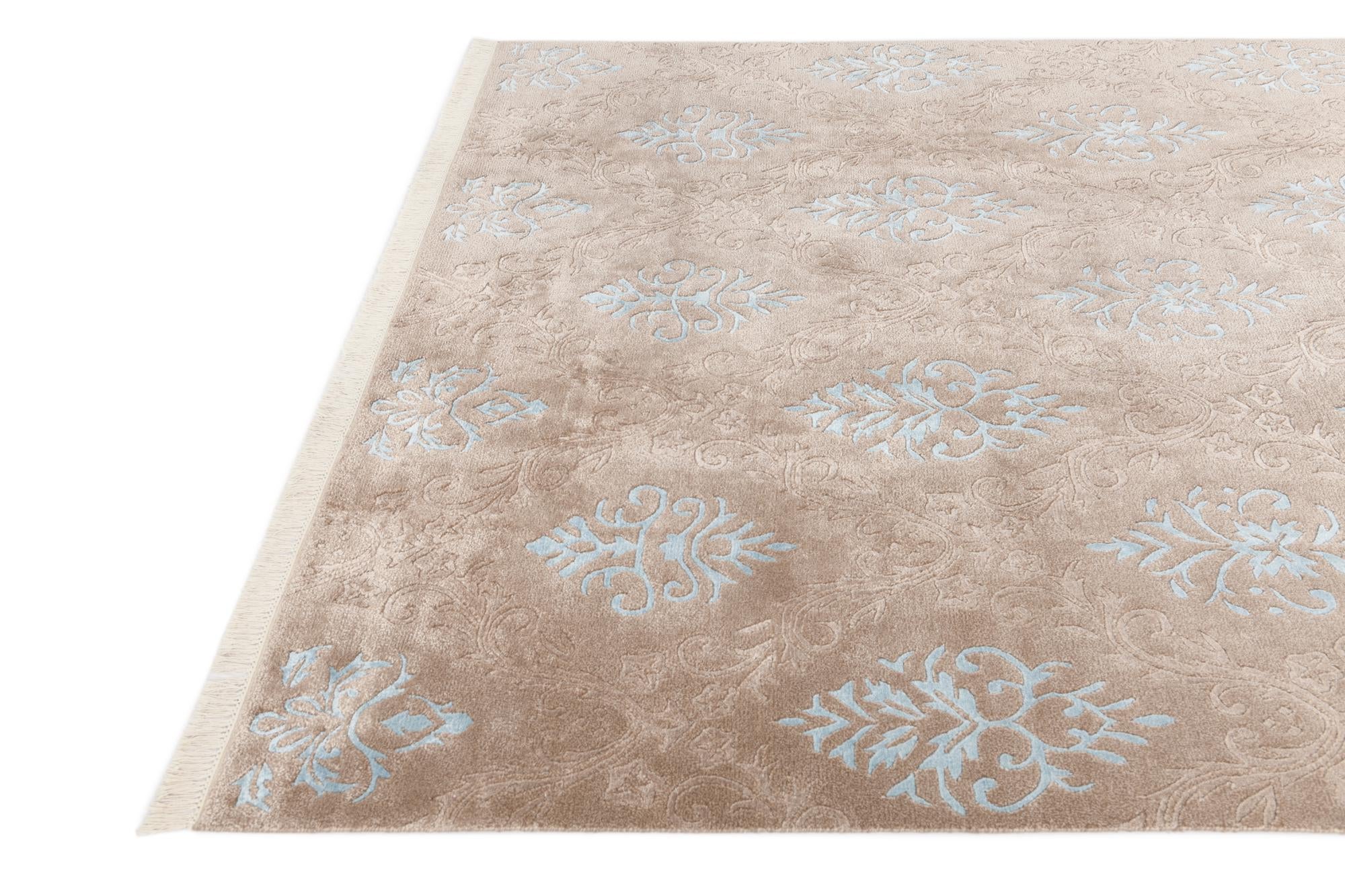 6' 6 x 9' 7 Hand Knotted Darya Wool Rug