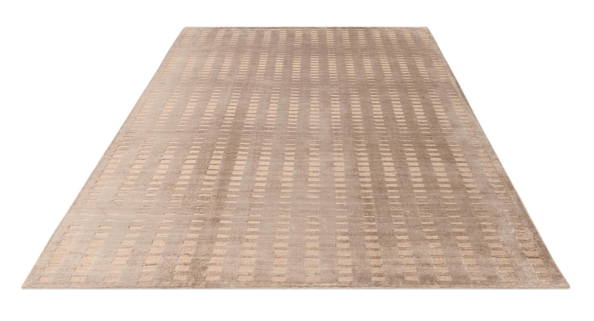 6' 7 x 9' 7 Hand Knotted Darya Wool Rug