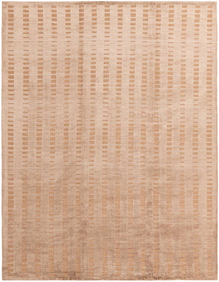 Detail image of 6' 7 x 9' 7 Hand Knotted Darya Wool Rug