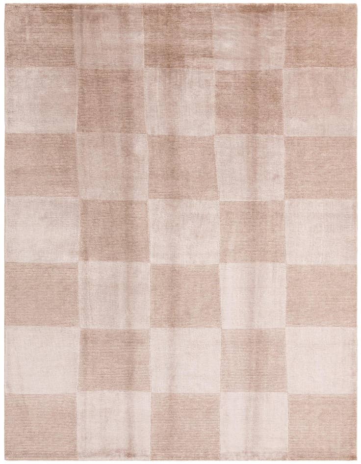 Detail image of 6' 7 x 9' 11 Hand Knotted Darya Wool Rug