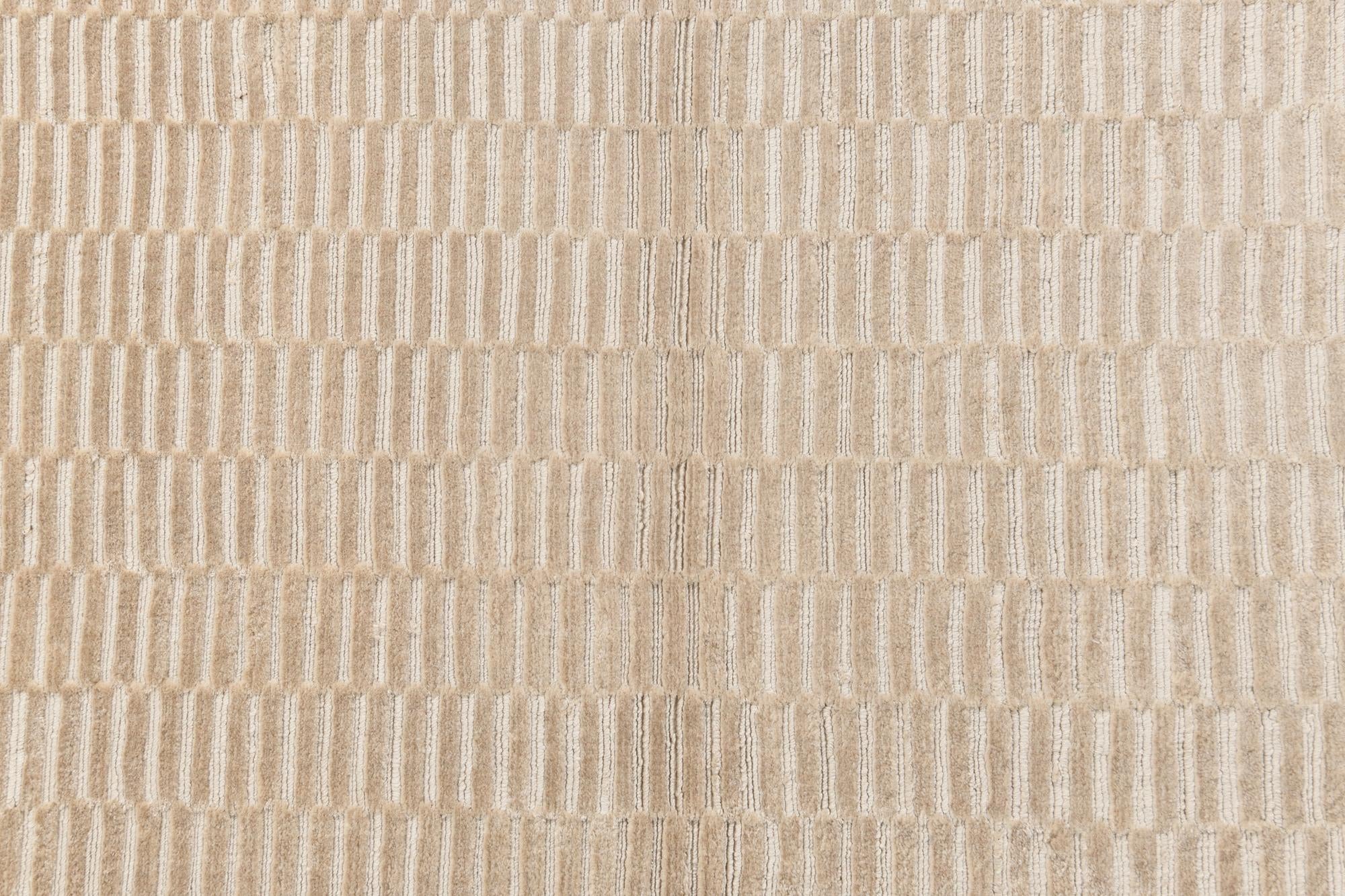 2' 8 x 4' 7 Hand Knotted Darya Wool Rug