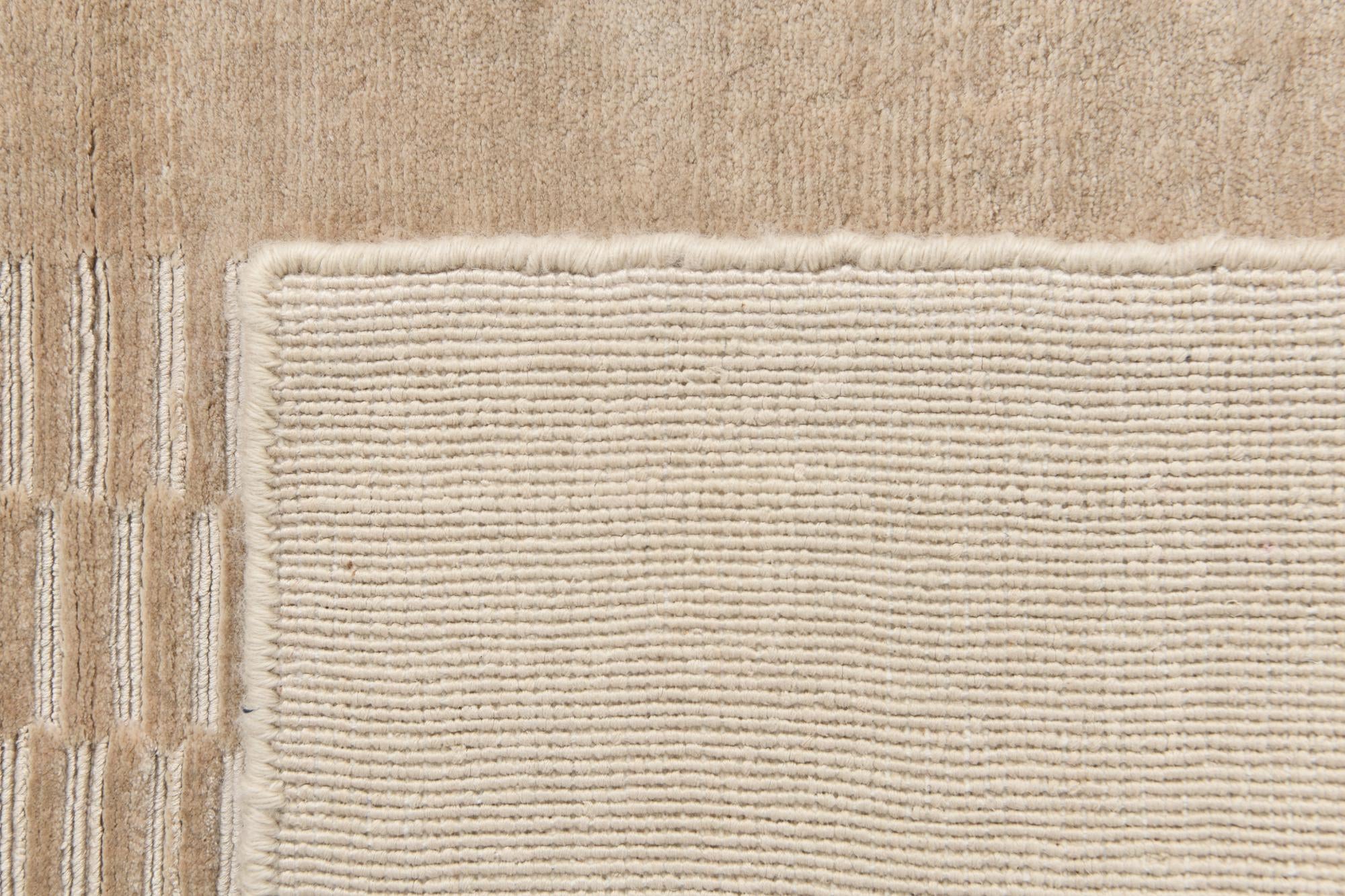 2' 8 x 4' 7 Hand Knotted Darya Wool Rug