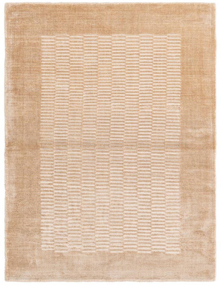 Detail image of 2' 8 x 4' 7 Hand Knotted Darya Wool Rug