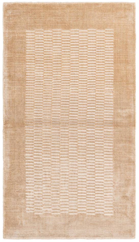 Detail image of 2' 8 x 4' 7 Hand Knotted Darya Wool Rug