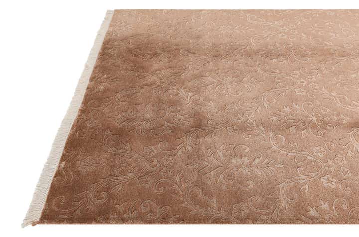 155cm x 240cm Handgeknoopt Darya Wol Vloerkleed