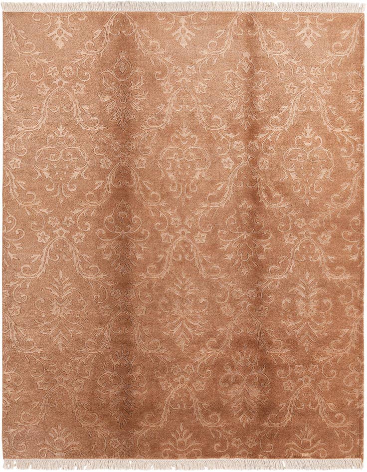 Detail image of 5' 1 x 7' 10 Hand Knotted Darya Wool Rug