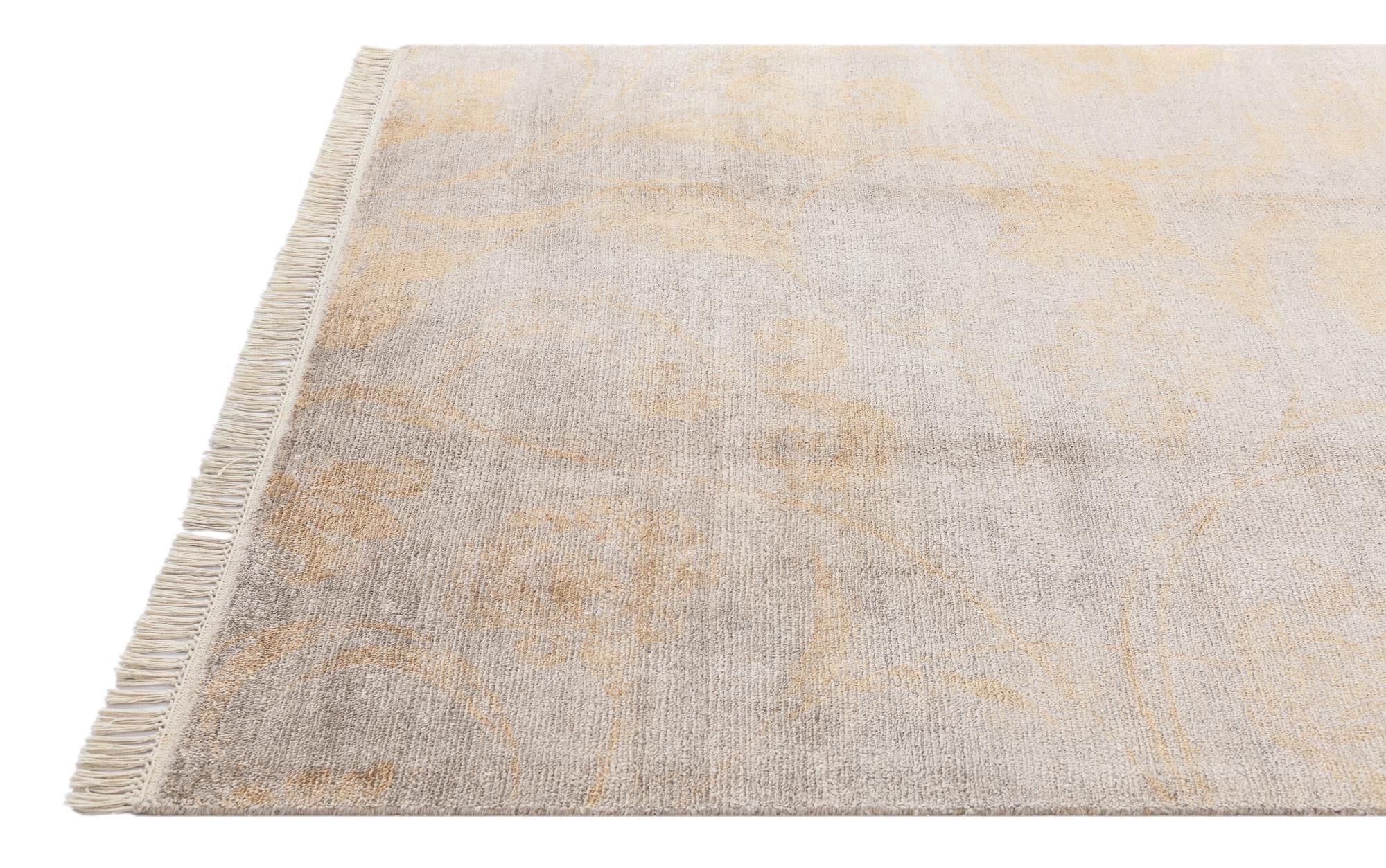 5' 3 x 7' 7 Hand Knotted Darya Wool Rug