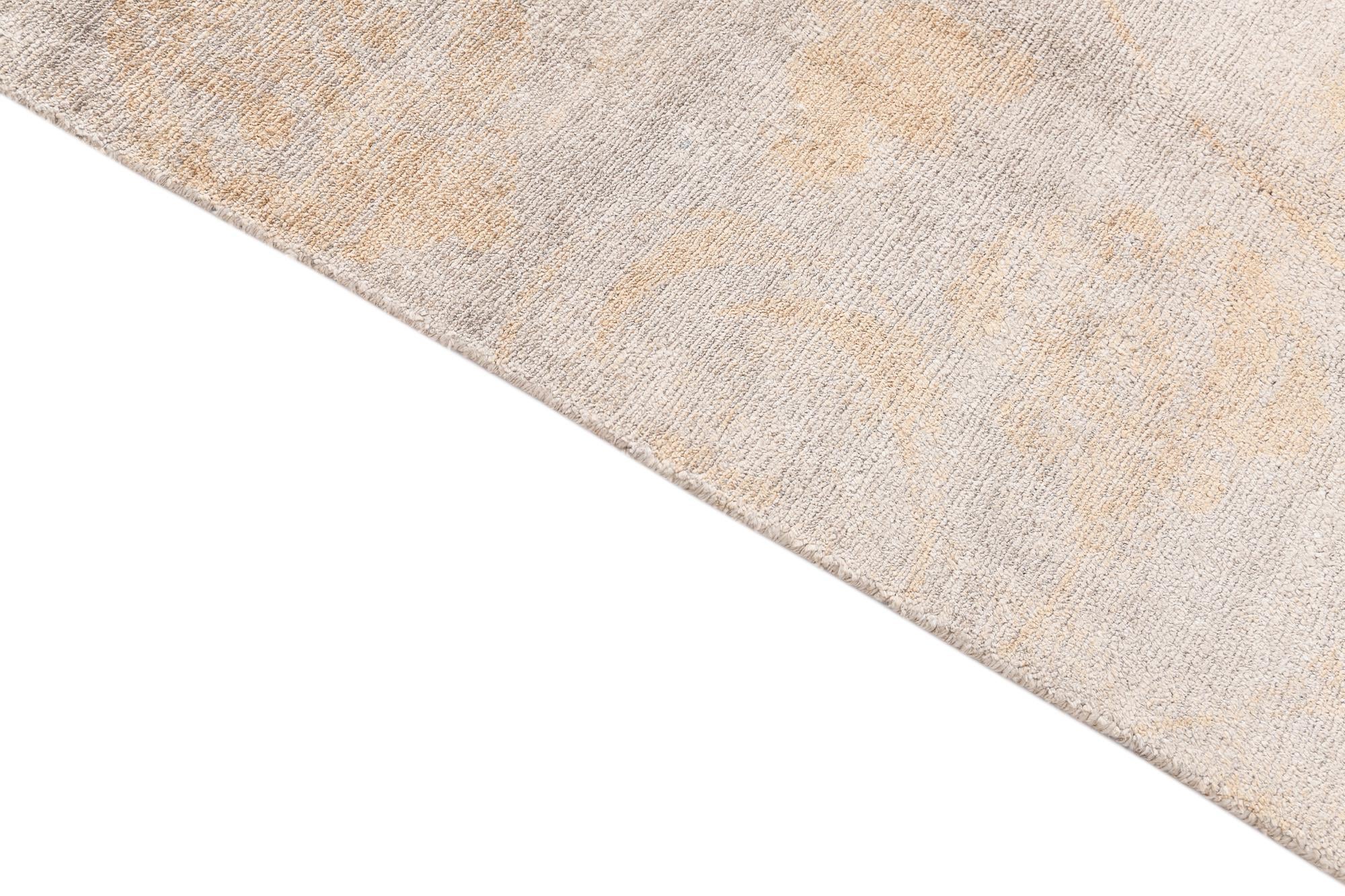 5' 3 x 7' 7 Hand Knotted Darya Wool Rug