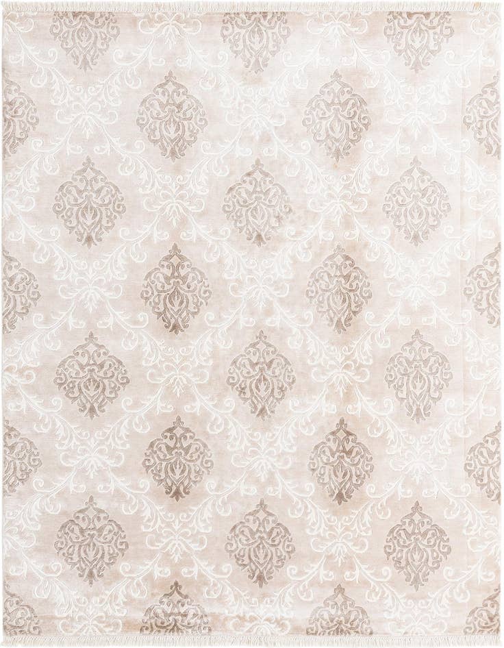 Detail image of 5' 6 x 8' Hand Knotted Darya Wool Rug