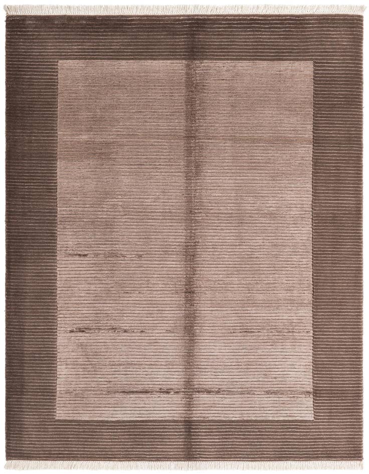 Detail image of 4' 10 x 6' 8 Hand Knotted Darya Wool Rug