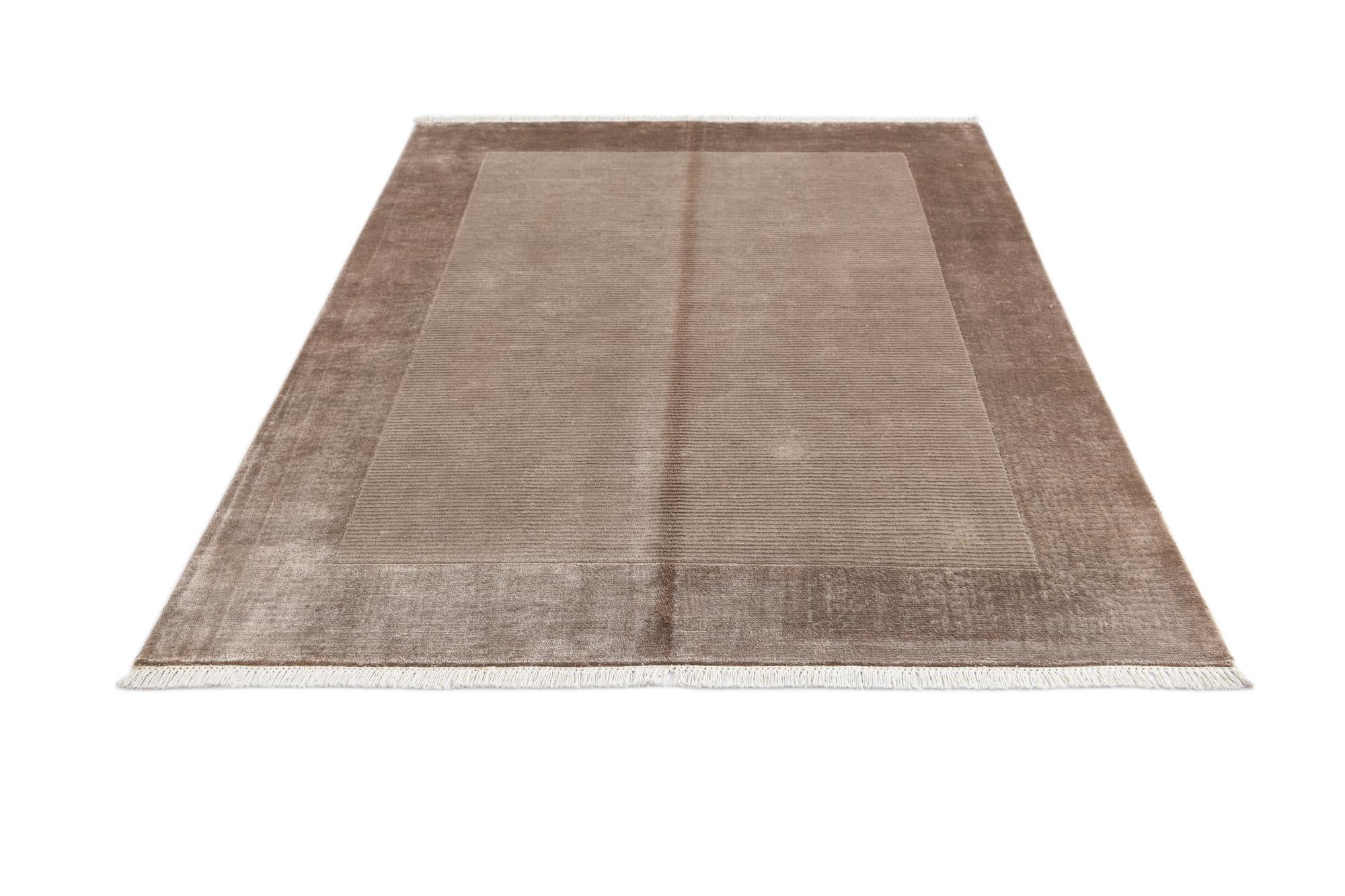 4' 10 x 6' 9 Hand Knotted Darya Wool Rug