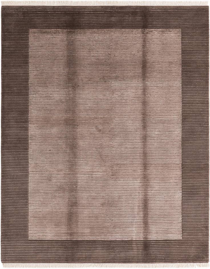 Detail image of 5' 7 x 7' 10 Hand Knotted Darya Wool Rug