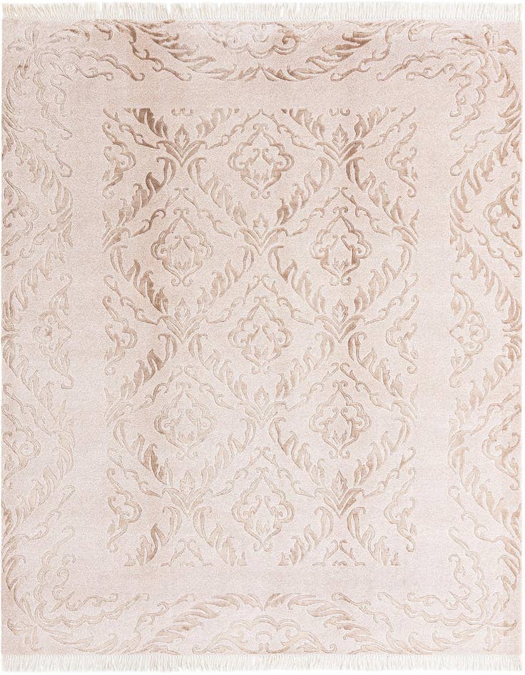 Detail image of 6' 10 x 9' 7 Hand Knotted Darya Wool Rug
